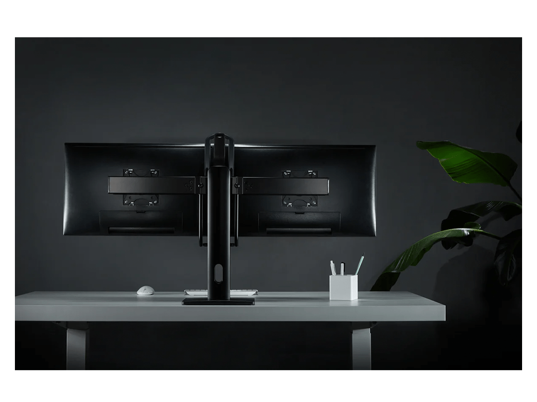 GAMEON GO-2052 Easy To Adjust Vertical Lift Dual Screen Monitor Stand For Gaming And Office Use, 17 GAMEON GO-2052 Easy To Adjust Vertical Lift Dual Screen Monitor Stand For Gaming And Office Use, 17